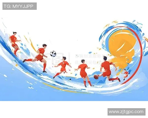 足球巨星背影卡通风格插画展现球场传奇人物的动感与魅力